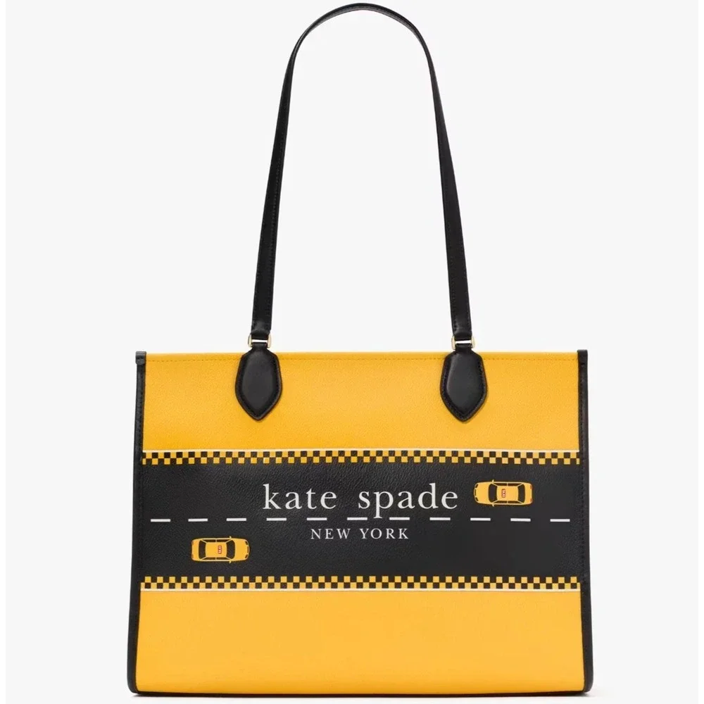 NWT Kate Spade New York Manhattan Taxi Large Market Tote Bag-Brand New With Tags